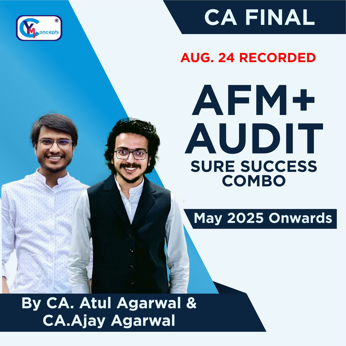 CA Final - AFM+AUDIT Sure Success Combo For May 2025 & Onwards