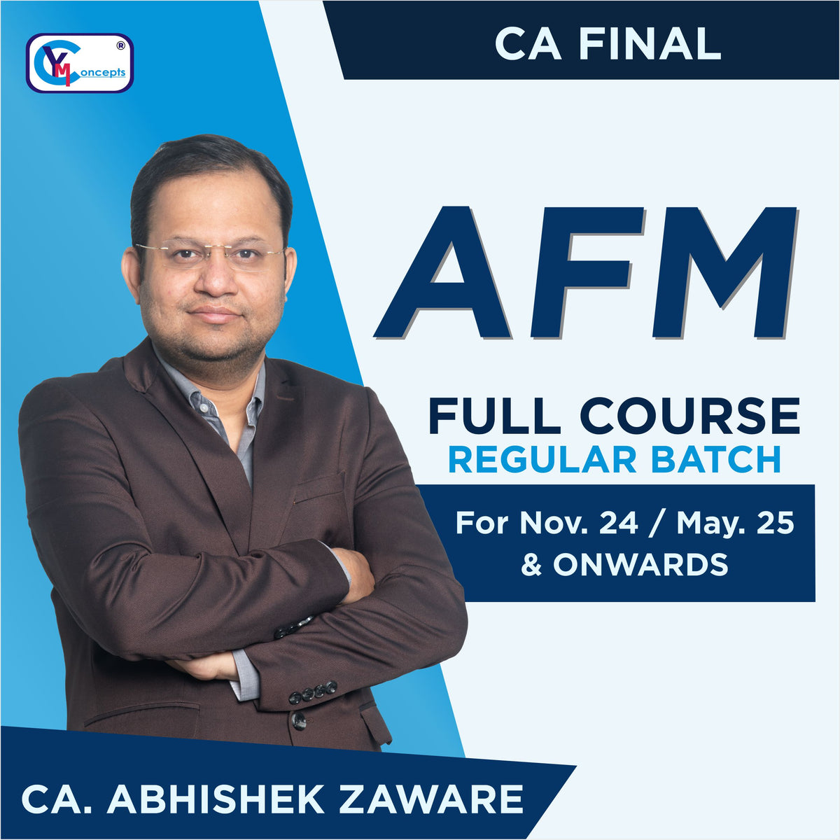 CA Final AFM Regular Lectures By CA Abhishek Zaware