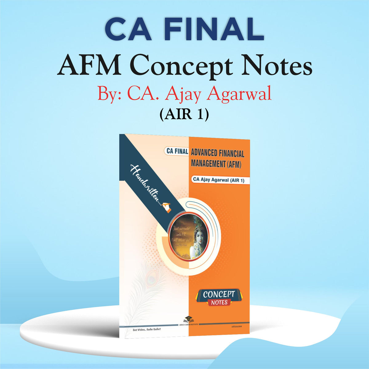 CA FINAL - AFM Concept Notes - Nov 24 Exams