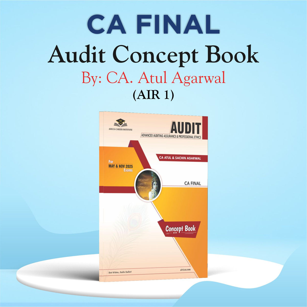 CA FINAL - AUDIT Concept Book - By CA Atul Agarwal For May 25 & Nov. 25