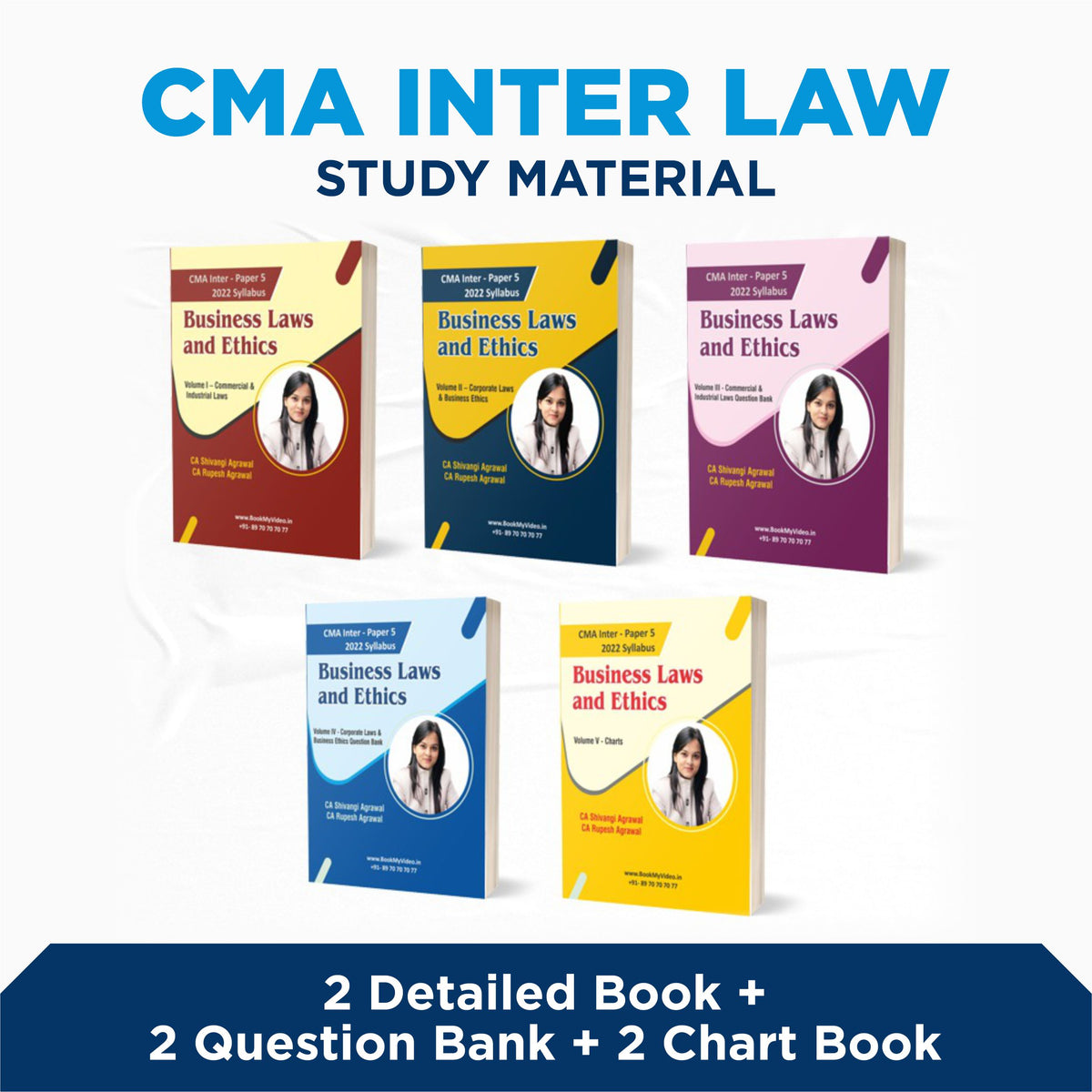 CMA Inter - Law Books - For Dec 2024  By CA Shivangi Agrawal