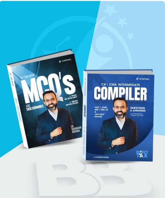 CA/CMA Inter Direct Tax Compiler & MCQ By CA Bhanwar Borana For Sep/Dec 2026 & Jan 2027 Exams