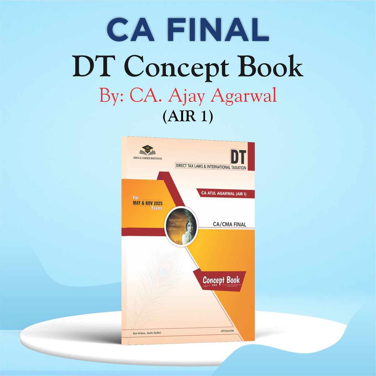 CA FINAL - DT Concept Book By CA Atul Agarwal For May 25 & Nov. 25