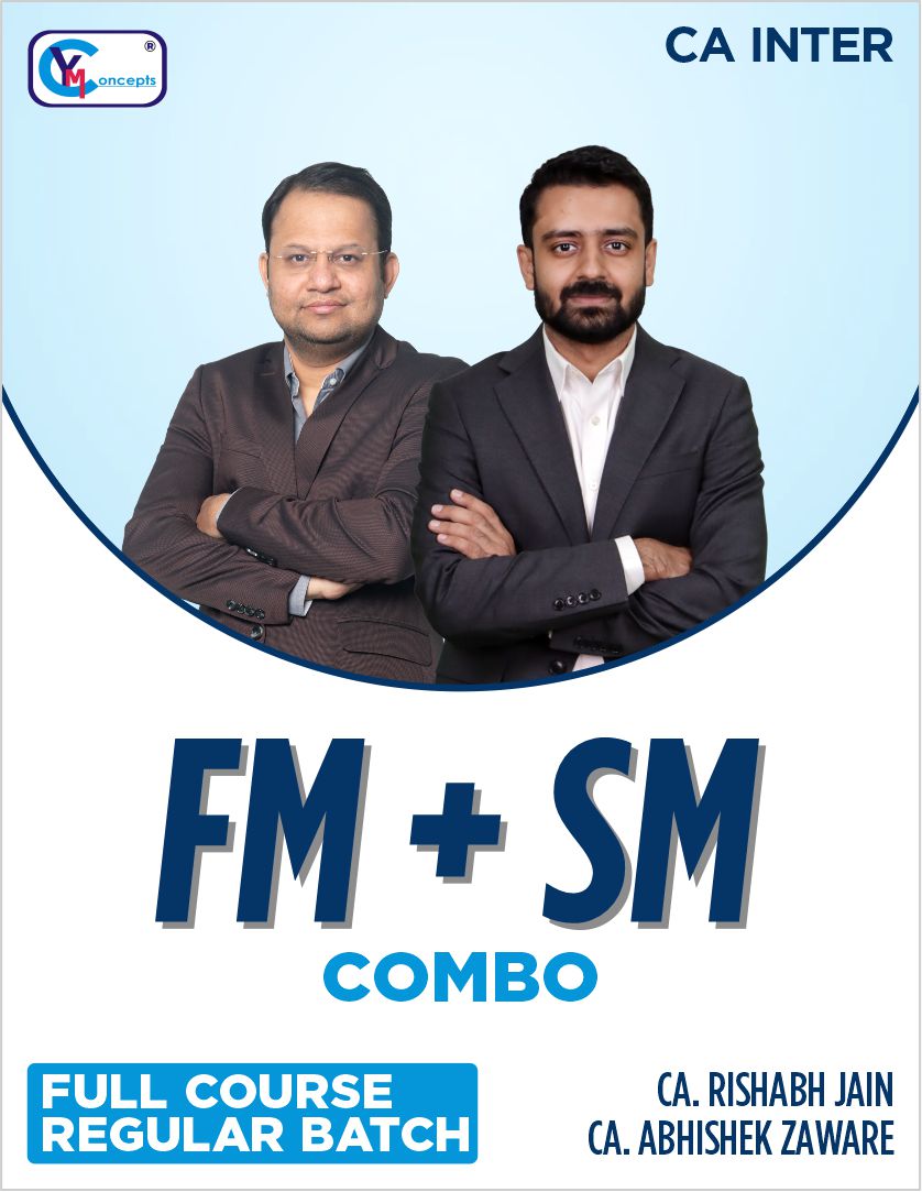 CA Inter - FM + SM Regular New Syllabus Combo Lectures By - ADZ_RJ