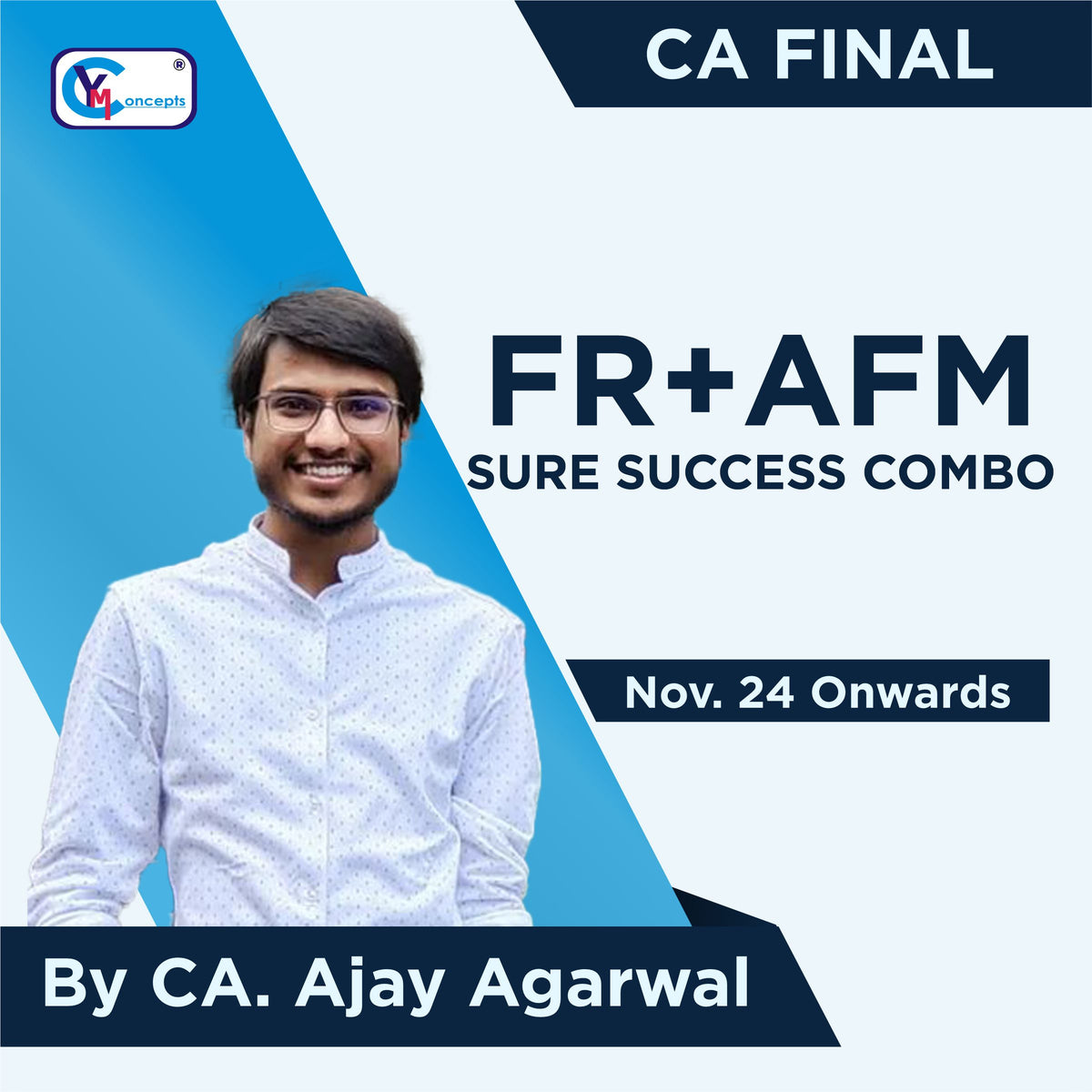 FR+AFM Sure Success Combo - Full Course - Latest Batch (CA Final New Scheme) - Nov. 24 / May 25