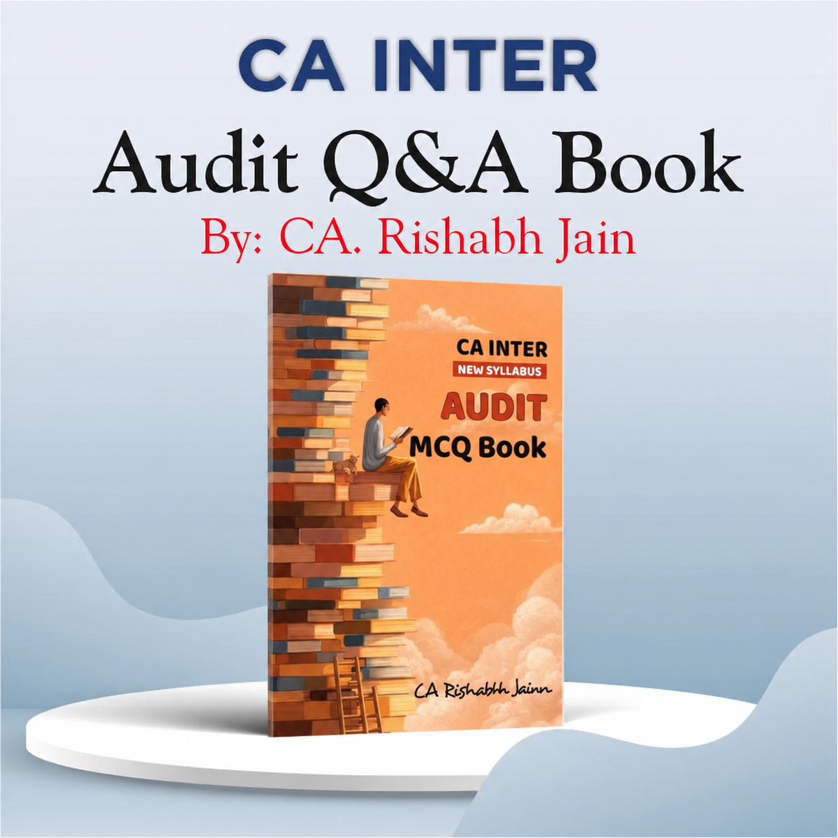 CA INTER AUDIT MCQs BOOK BY CA RISHABH JAIN FOR JAN. 27, May 27 & Sep. 27