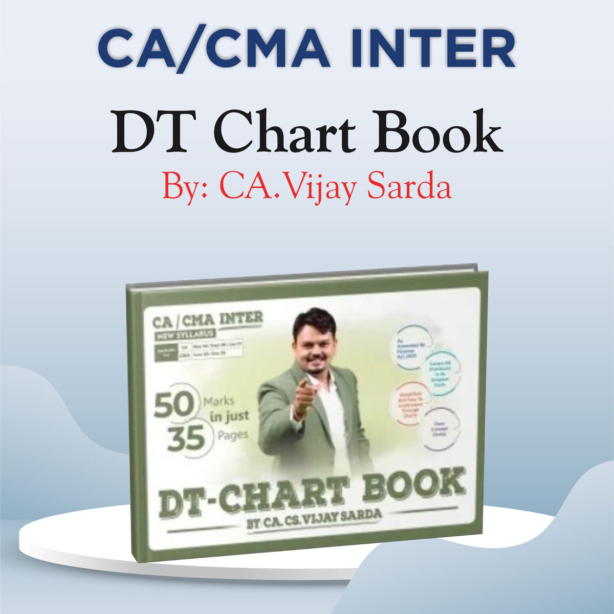 CA INTER DT CHART BOOK NEW SYLLABUS BY CA. VIJAY SARDA