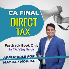 CA FINAL DT FASTRACK BOOK ONLY BY CA VIJAY SARDA