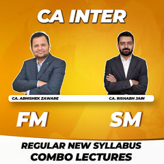 CA Inter - FM + SM Regular New Syllabus Combo Lectures By - ADZ_RJ - Sep. 24 / Jan. 25