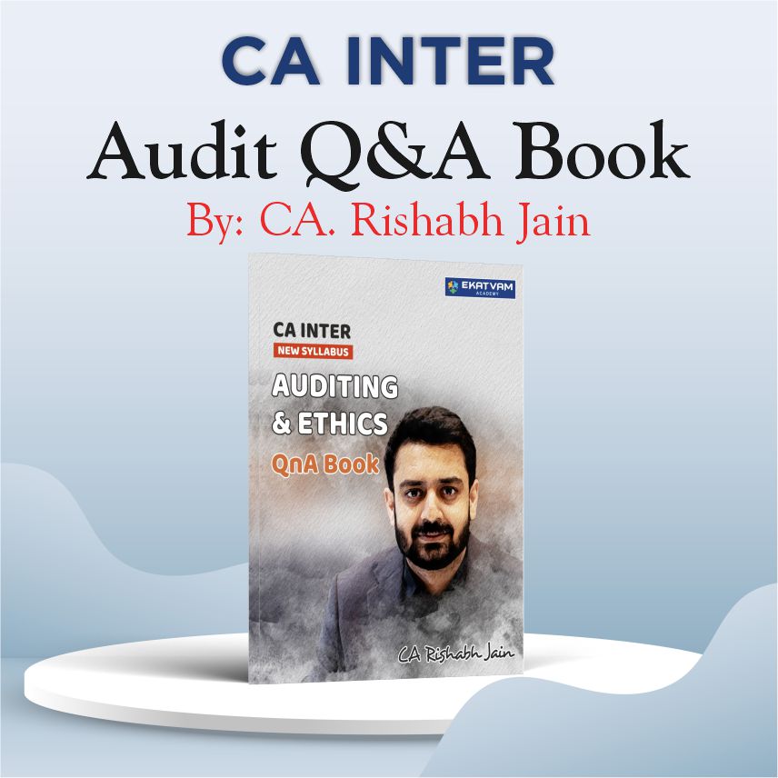 CA INTER AUDIT QUESTIONNAIRE BOOK BY CA RISHABH JAIN FOR SEP. 25, JAN. 26 & MAY 26