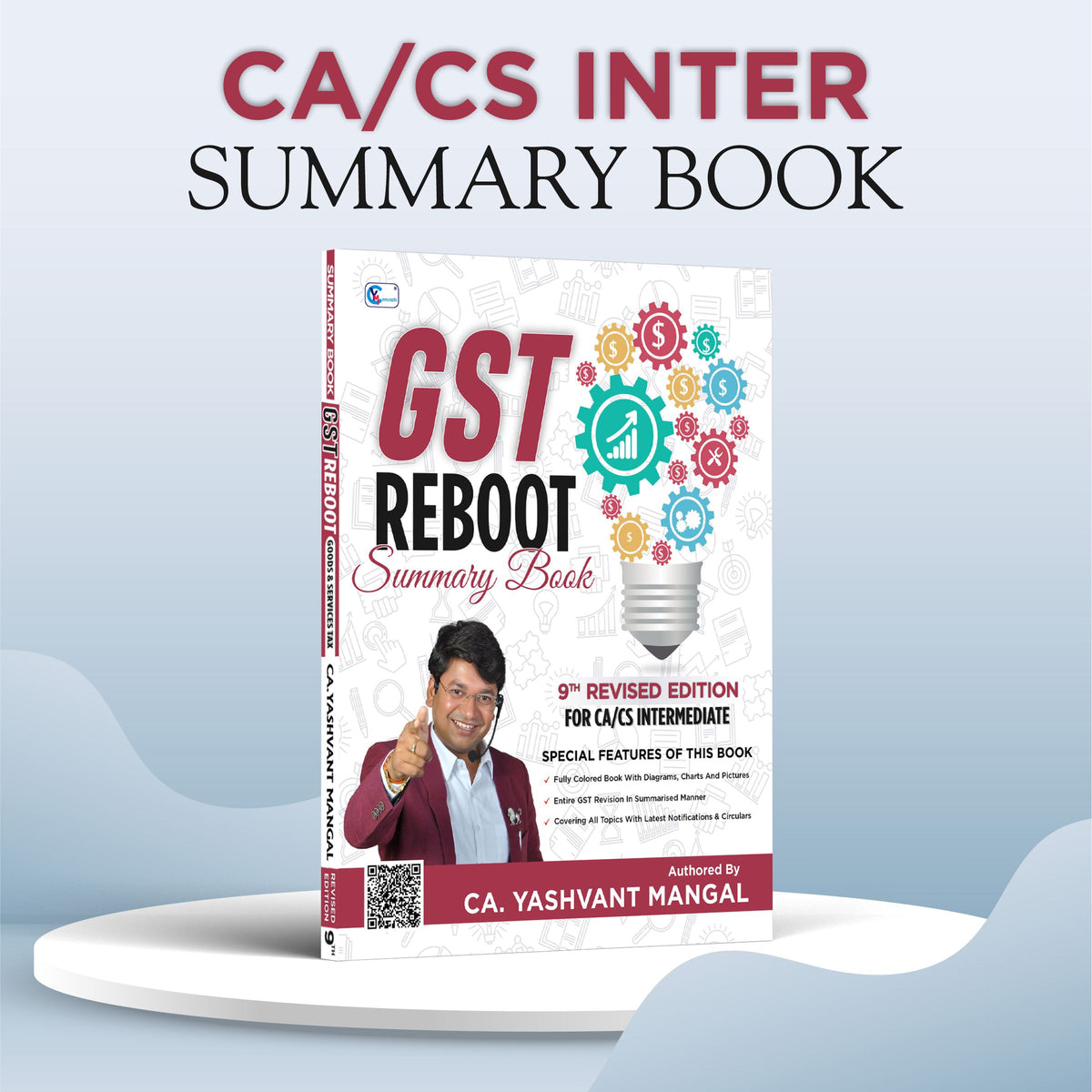 CA INTER - GST Reboot Summary Book - By CA. Yashvant Mangal