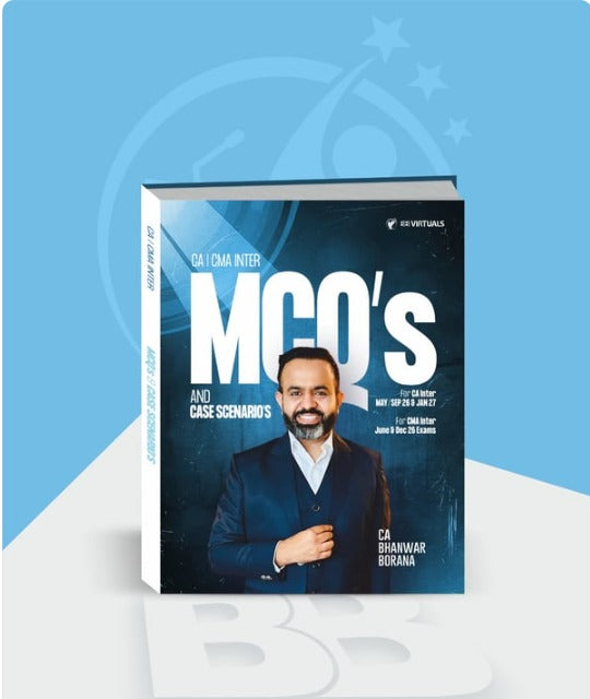 CA/CMA Inter Direct Tax MCQ Book By CA Bhanwar Borana For Sep/Dec 2026 & Jan 2027 Exams
