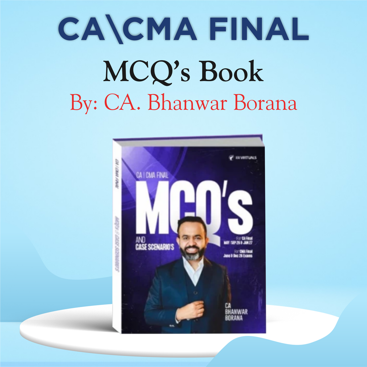 CA/CMA Final Direct Tax MCQ Book By CA Bhanwar Borana Applicable For Nov/Dec 26 Exams