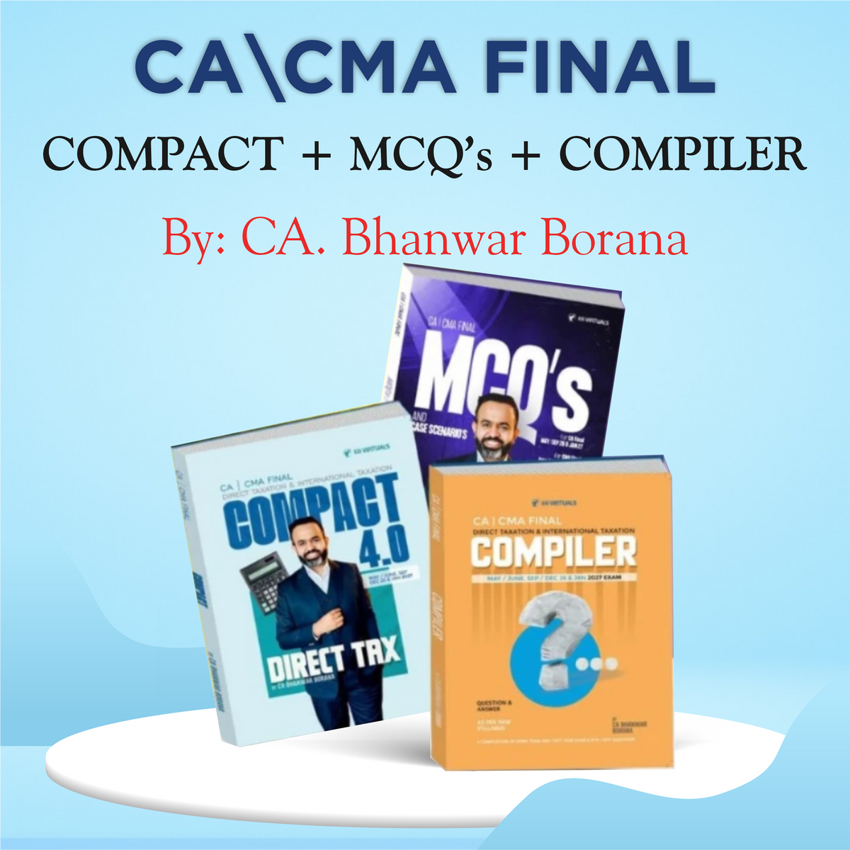 CA/CMA Final Direct Tax COMPACT and Q/A Compiler New Scheme By CA Bhanwar Borana Applicable For Nov/Dec 26 Exams