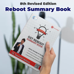 CA INTER - GST Reboot Summary Book - By CA. Yashvant Mangal Sep. 24 / Jan. 25