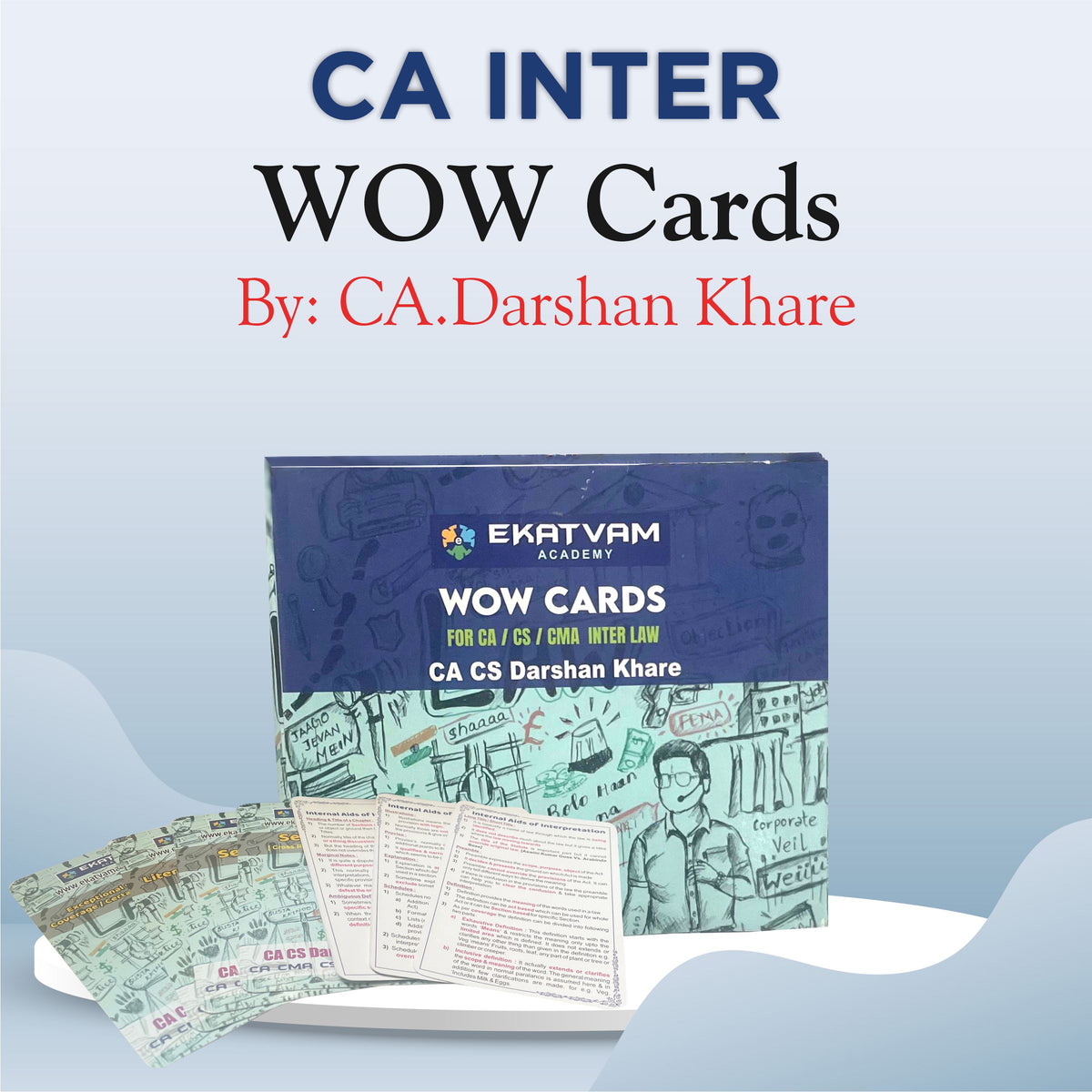 CA INTERMEDIATE - LAW WOW CARDS BY CA DARSHAN KHARE FOR MAY 25 & SEP. 25